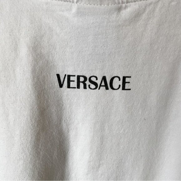 VERSACE JEANS COUTURE White Graphic T-Shirt - Picture 6 of 7